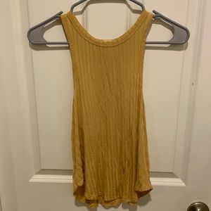 bozzolo yellow tank top
